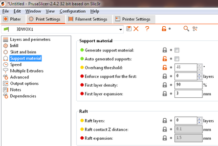Configure the Prusa Slicer Settings