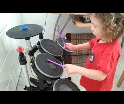 Turn X-box Rock Band Drums Into a Midi Stand Alone Electronic Drums.
