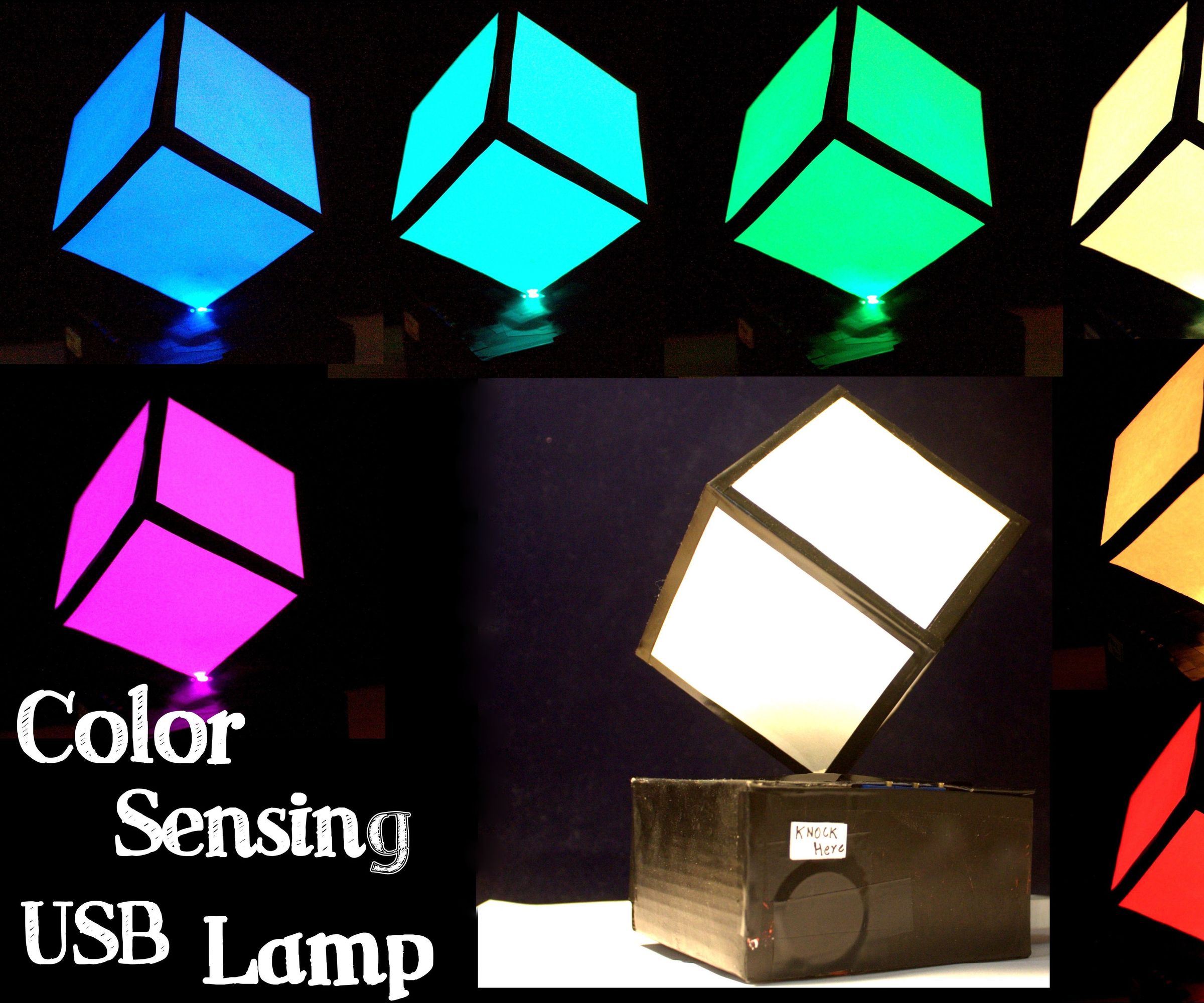 USB Chameleon Lamp ( Color replicating )