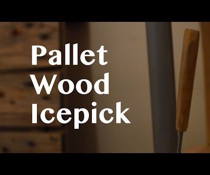 Pallet Wood Icepick Handle