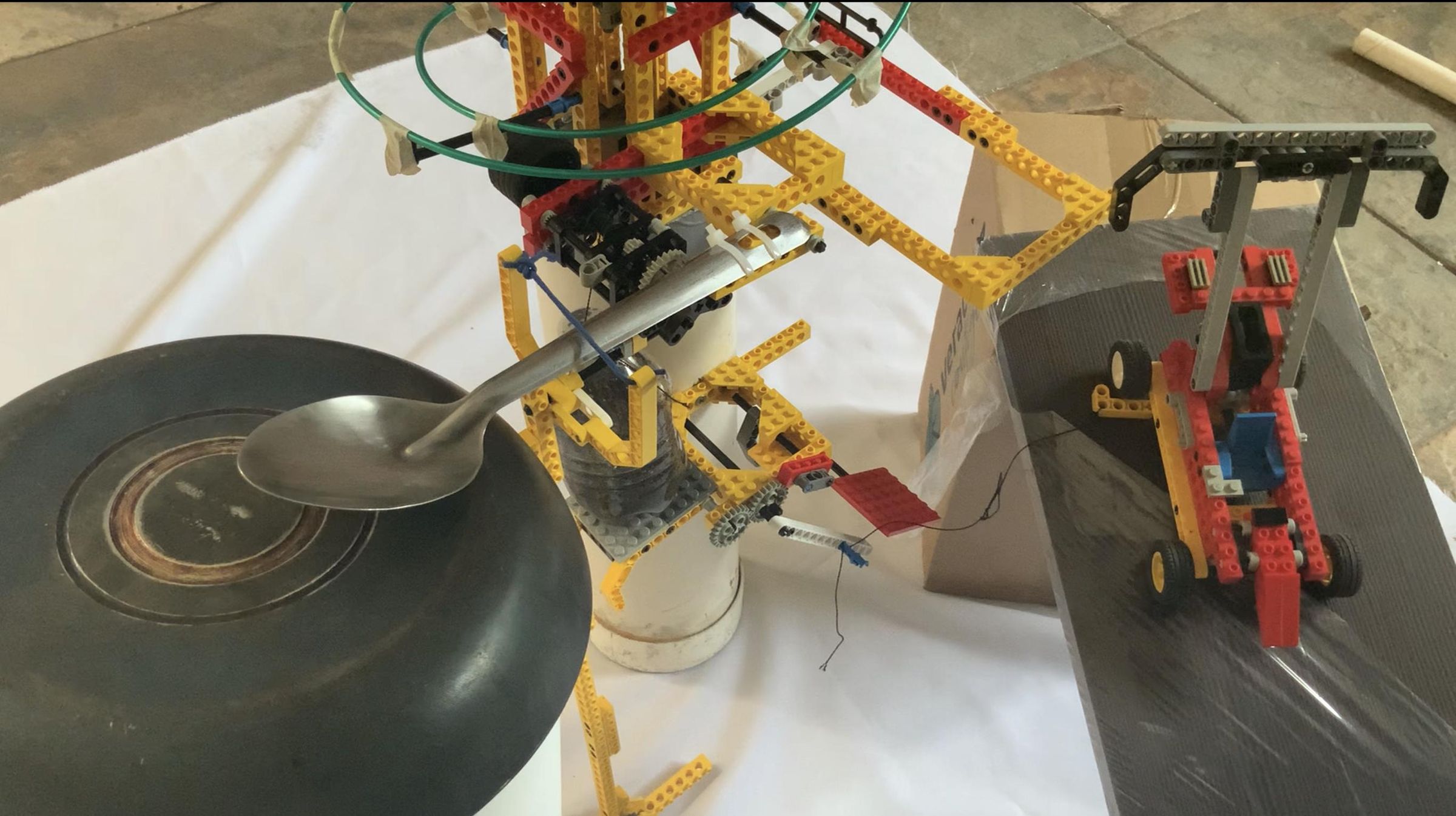 Alarm Clock Style Rube Goldberg 15 Steps Instructables