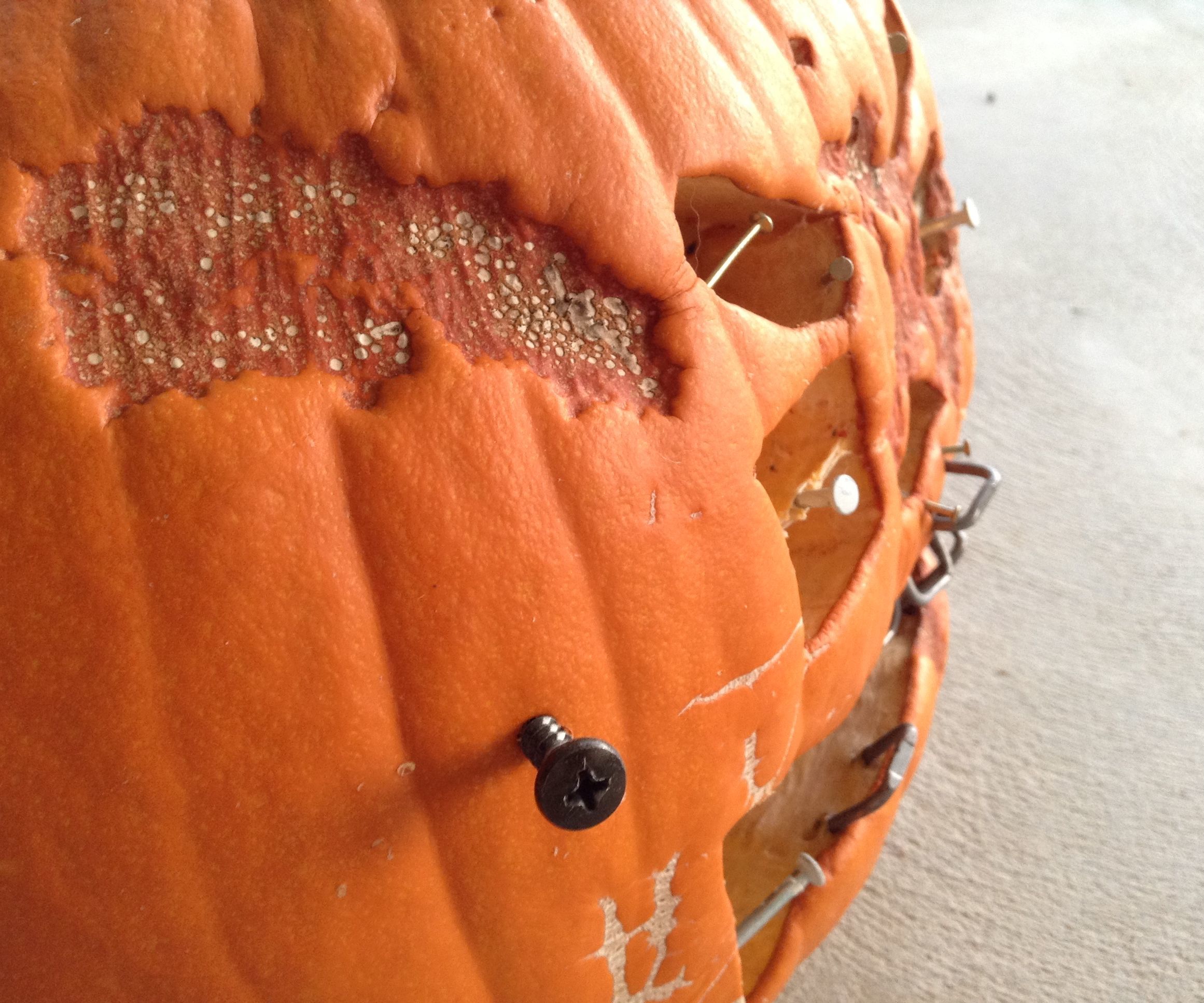 Extreme Pumpkin Carving: Frankenstein Style