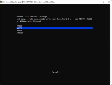 FREQUENCE D'ECHANTILLONAGE