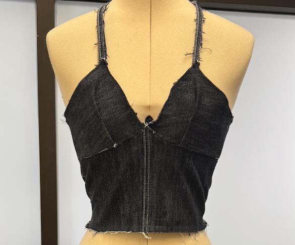 Laser Cut/Engraved Top and Skirt