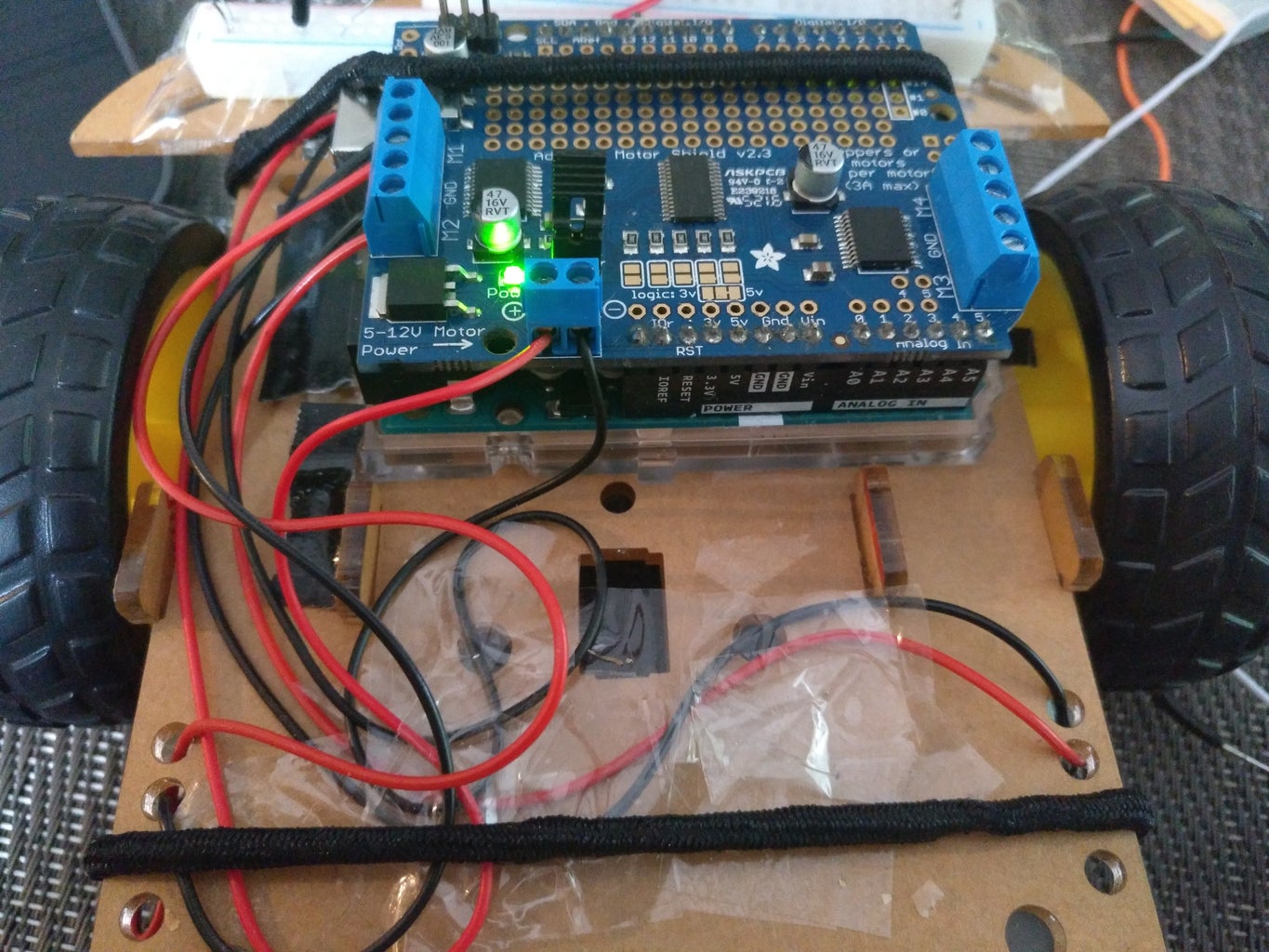 Robotic Car With Bluetooth : 9 Steps Circuit Diagram