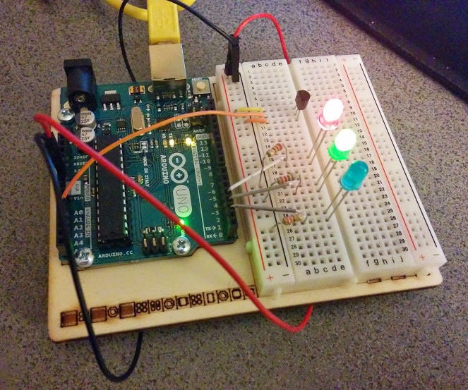 Arduino Temperature Gauge 3 Steps Instructables Arduino Temperature Gauge 3 Steps Instructables