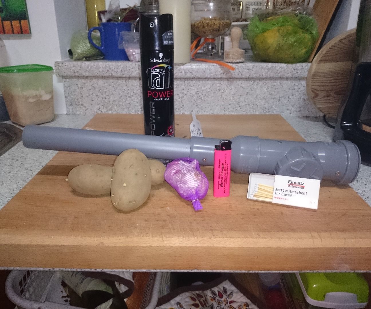 Mini Potato Cannon