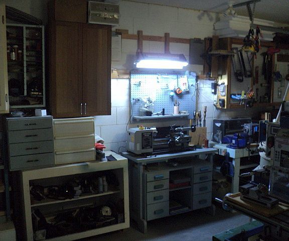 Free Luminaire From a Scrapped Dishwasher, Cordless Tools, and a Television