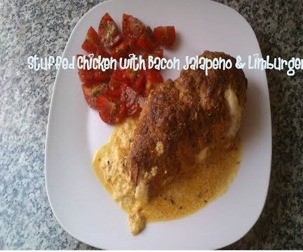 Stuffed Chicken With Bacon Jalapeno & Limburger Recipe