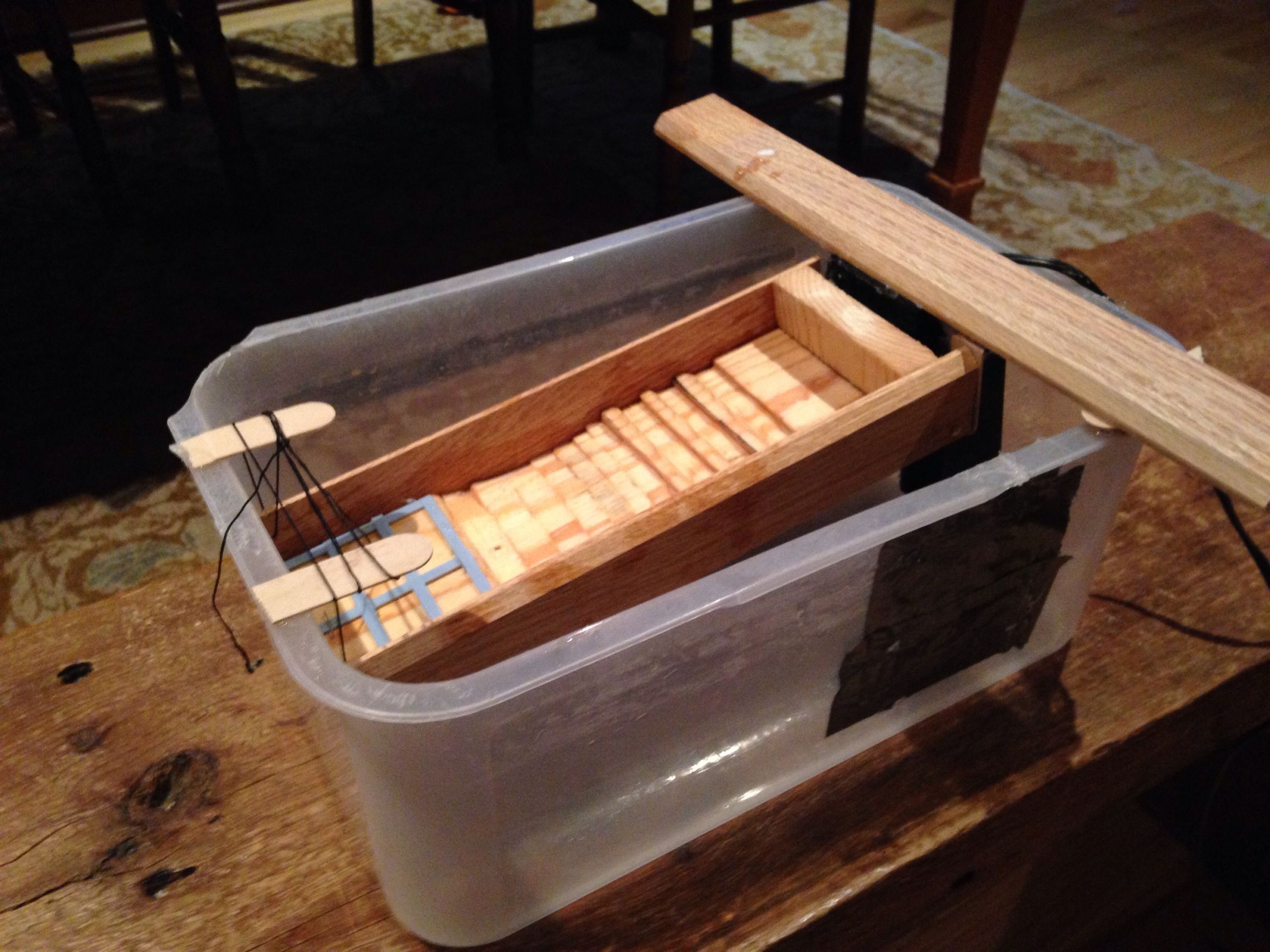 Homemade Recirculating Sluice Box