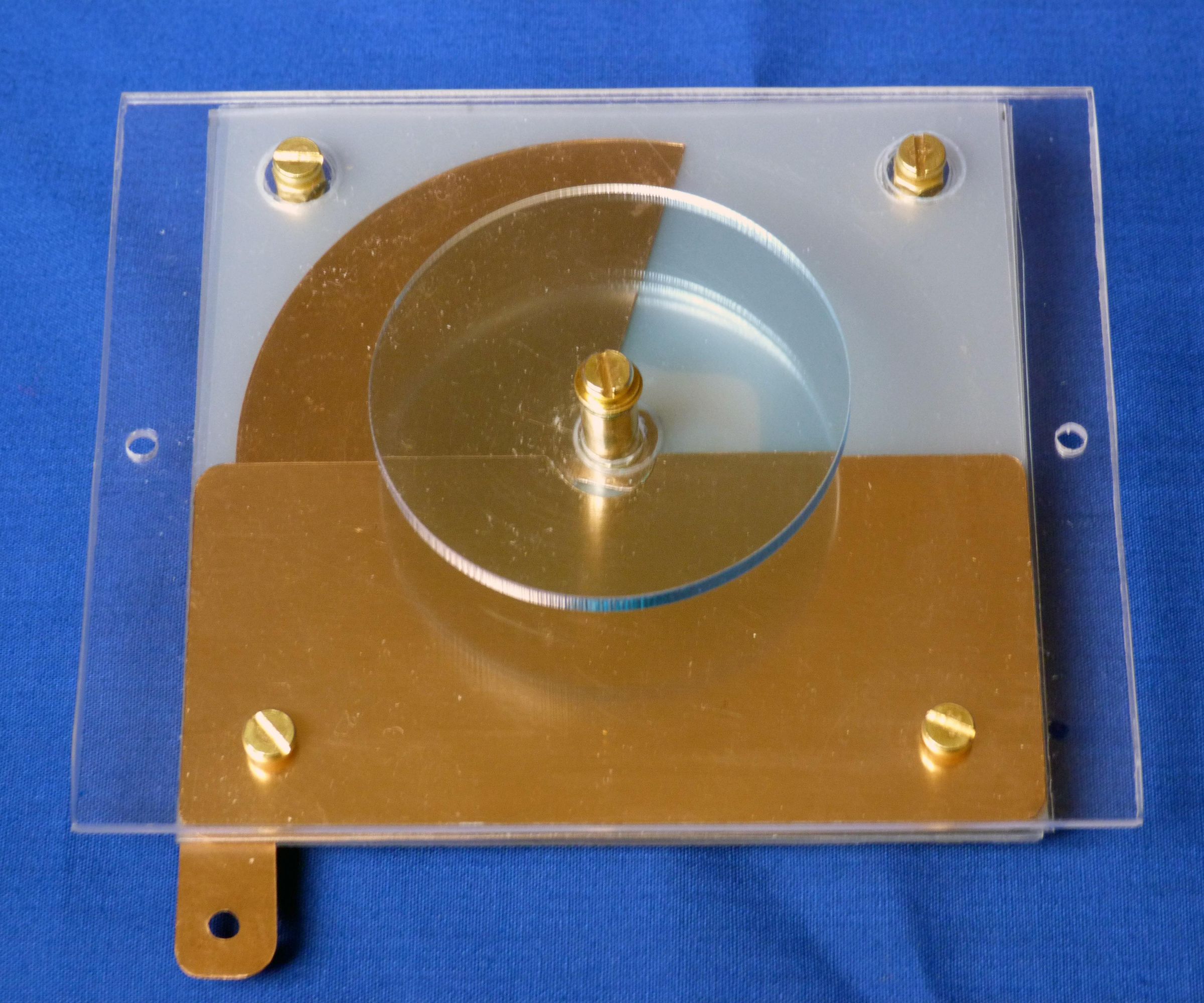 Variable Capacitor for a Crystal Set