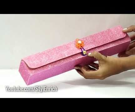 Make a Beautiful DIY Organizer From Waste Silver Foil Box?