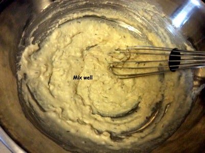 Make the No Yeast Pizza Dough