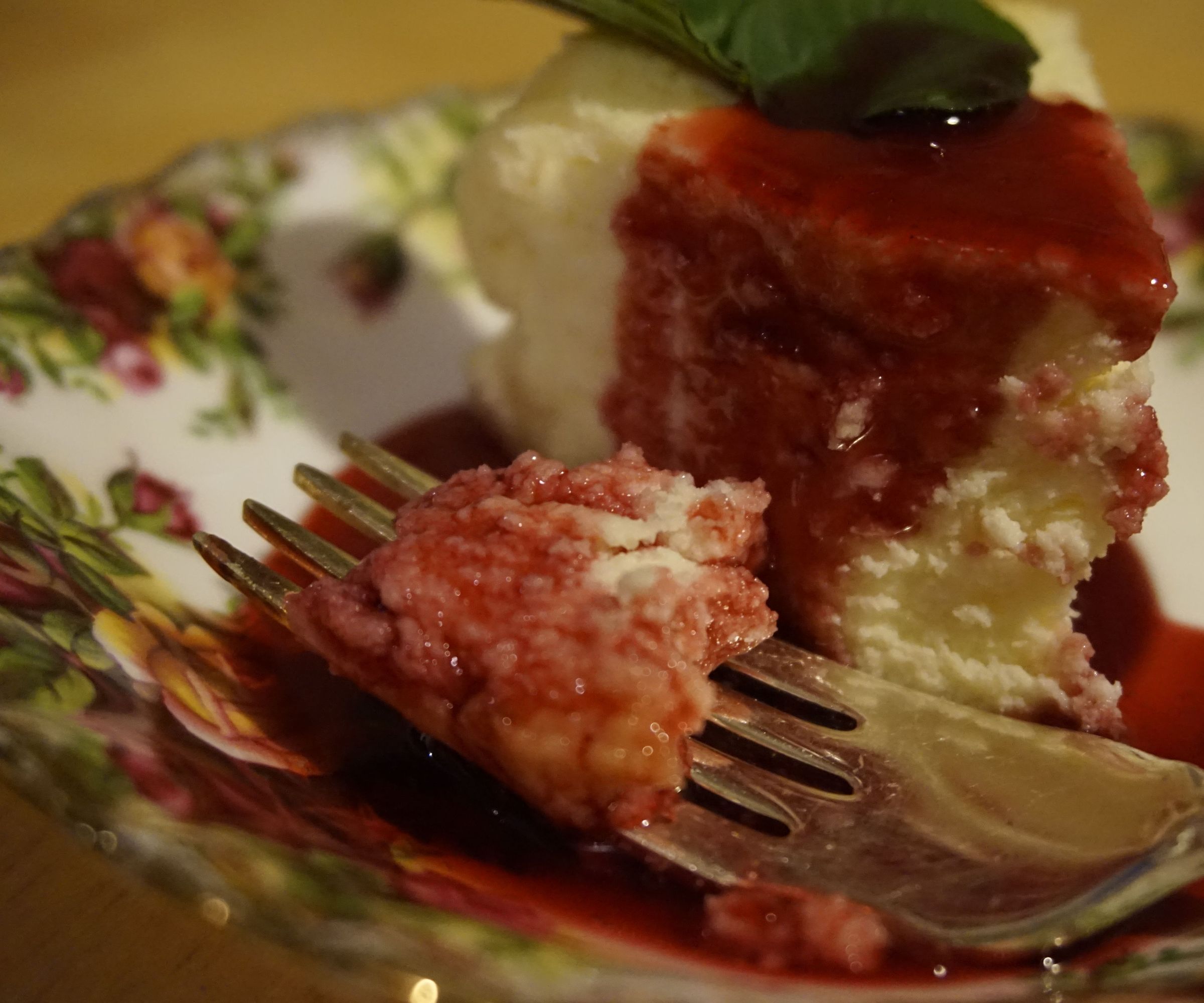 Rasperry Rhubarb Syrup