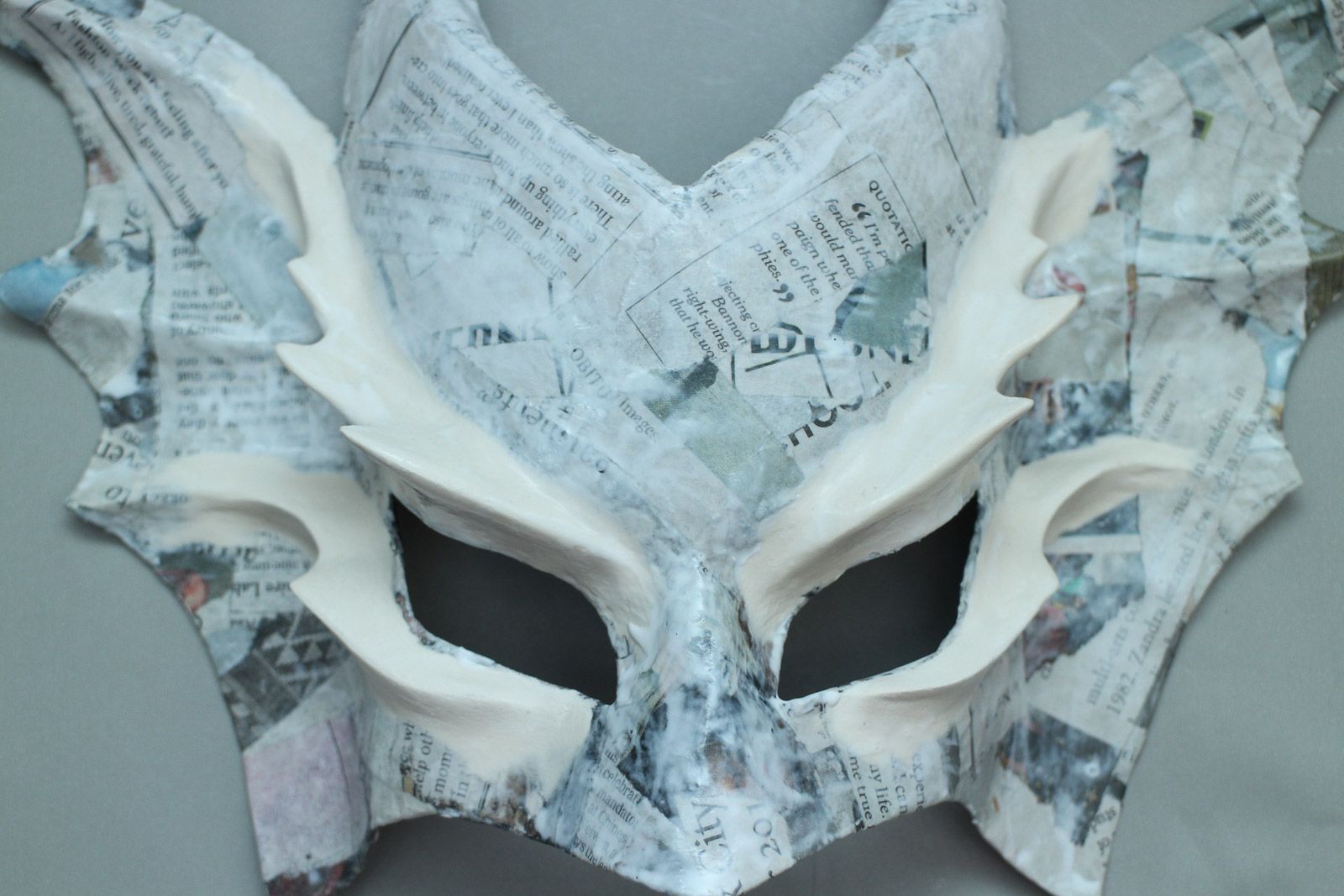 Easy Paper Mache Mask 9 Steps (with Pictures) Instructables