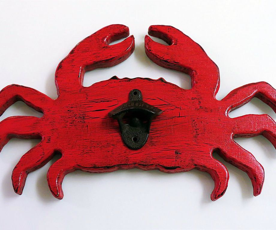 Make a Wood Crab Bottle Opener From a Pattern