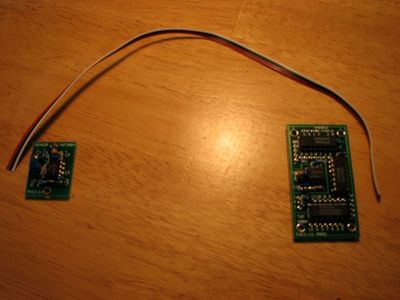Connecting the ThereminVision Sensor Modules