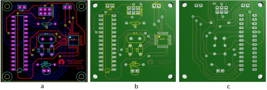 Placa De Prototipo Stripboard Doble Cara – Con PSU 5V Y 3.3V – Mottramlabs MLP191015