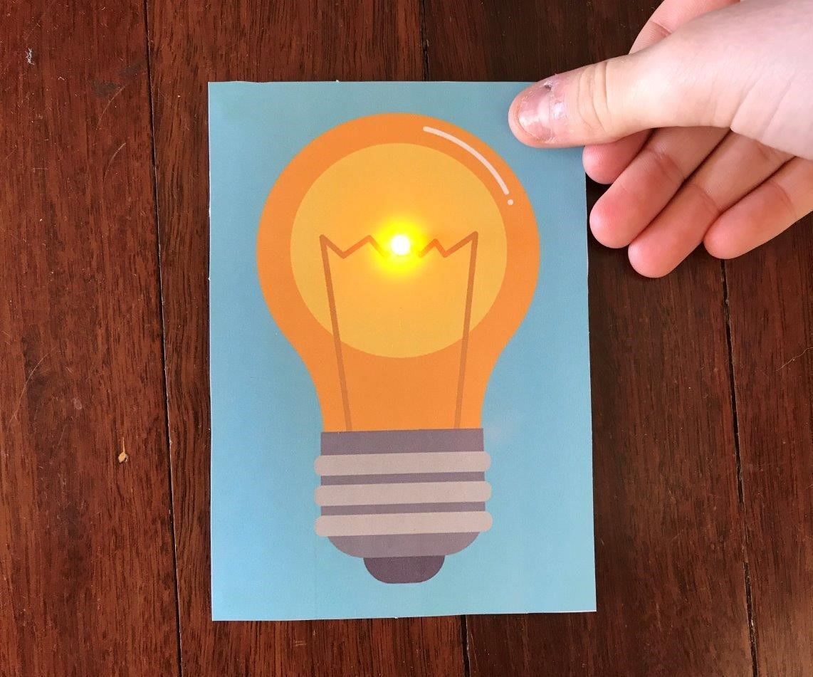 Light Up LED Cards