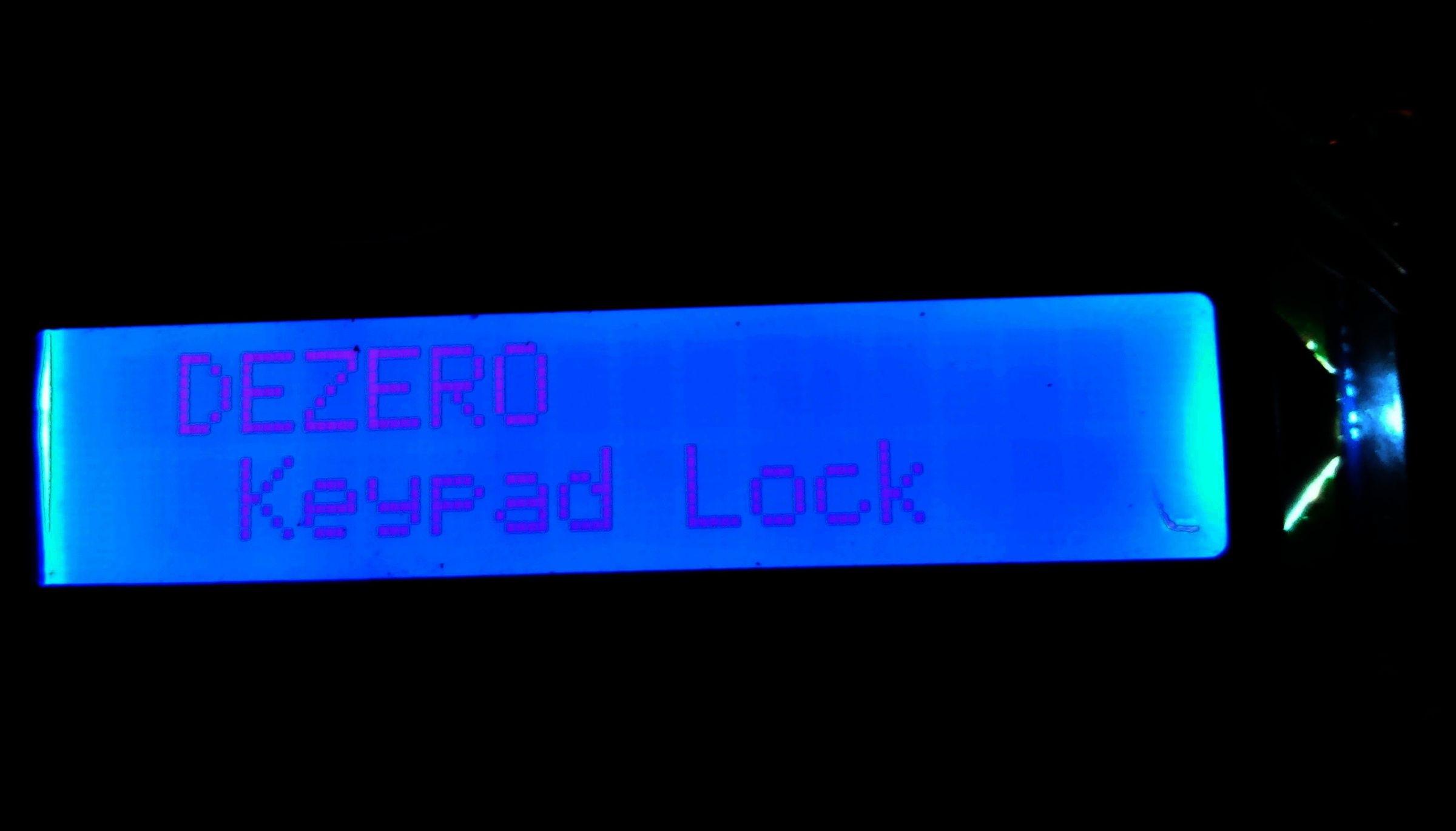 Arduino Password Door Lock (TEST)