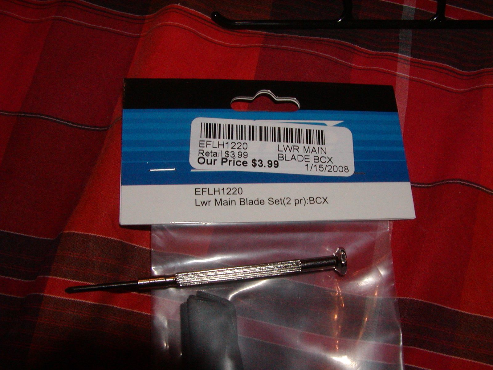Replacing Rotor Blades on a Eflite Blade CX
