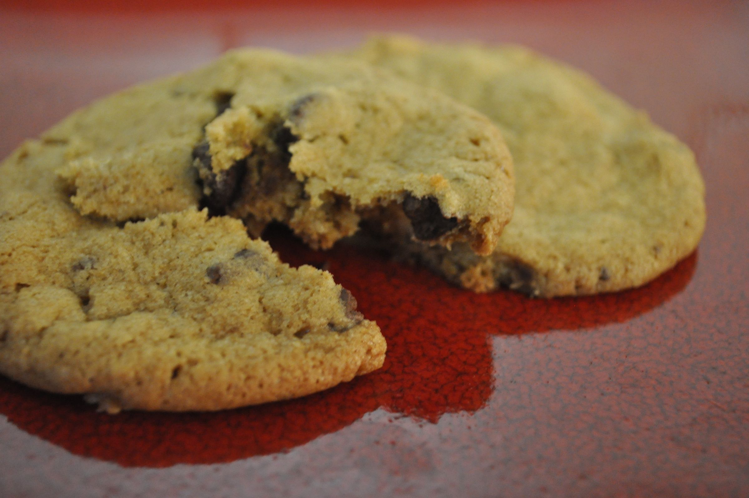 Crunchy Chocolate Chip Cookies!