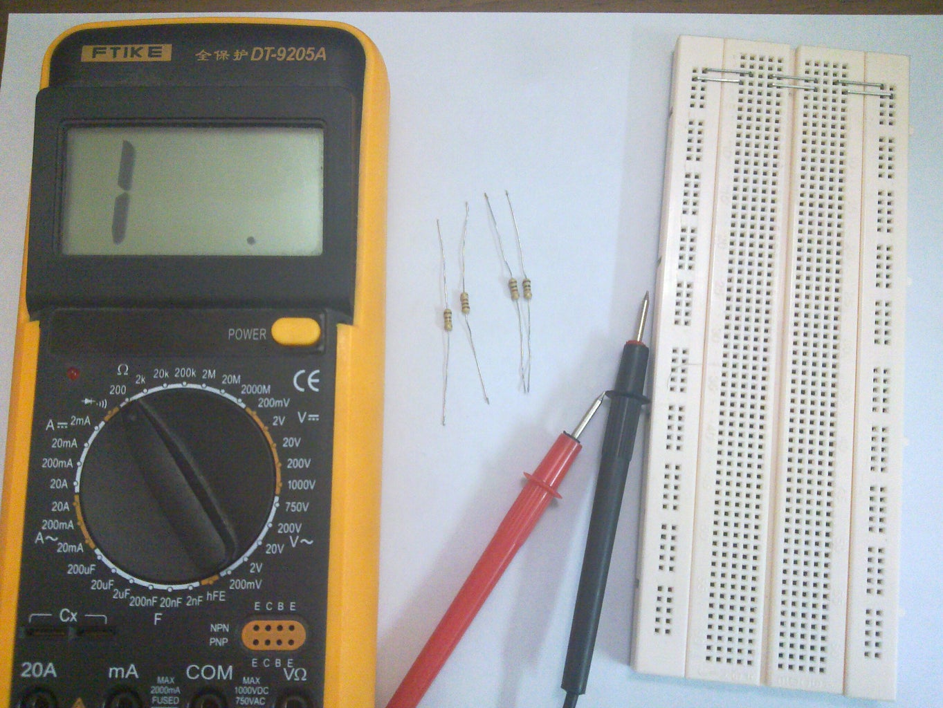 How to Use a Breadboard : 5 Steps (with Pictures) Circuit Diagram