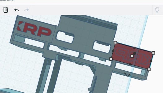 Remove XRP Logo From Robot