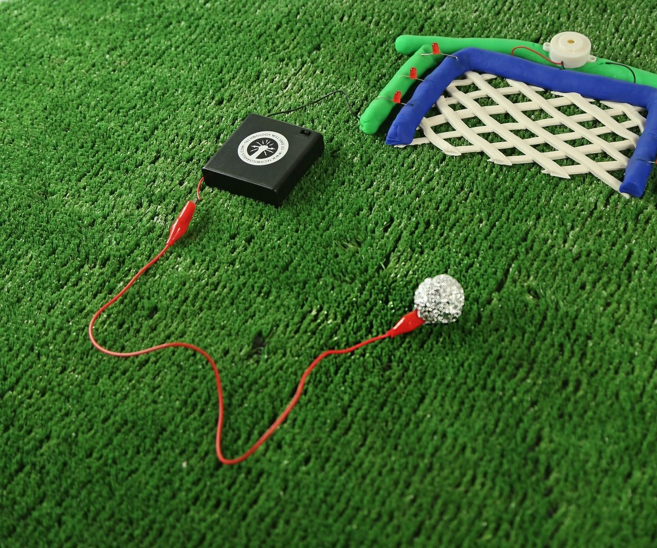 DIY Electro Dough Penalty Shootout