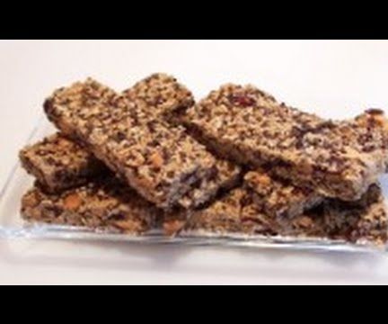 Homemade Healthy Granola Energy Bar - Simply Delicious! 