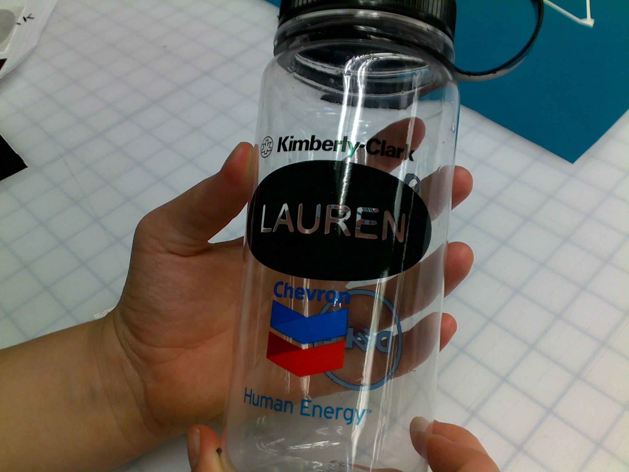 Water Bottle Stick-on Labels