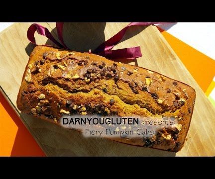 Fiery Pumpkin Bread-Cake (GF)