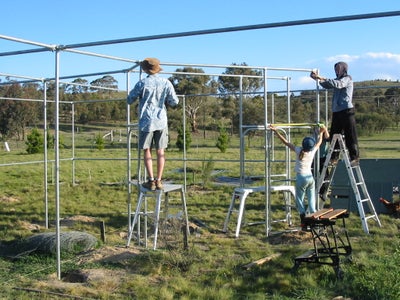 Fully-enclosed Crop-rotation Veggie Garden