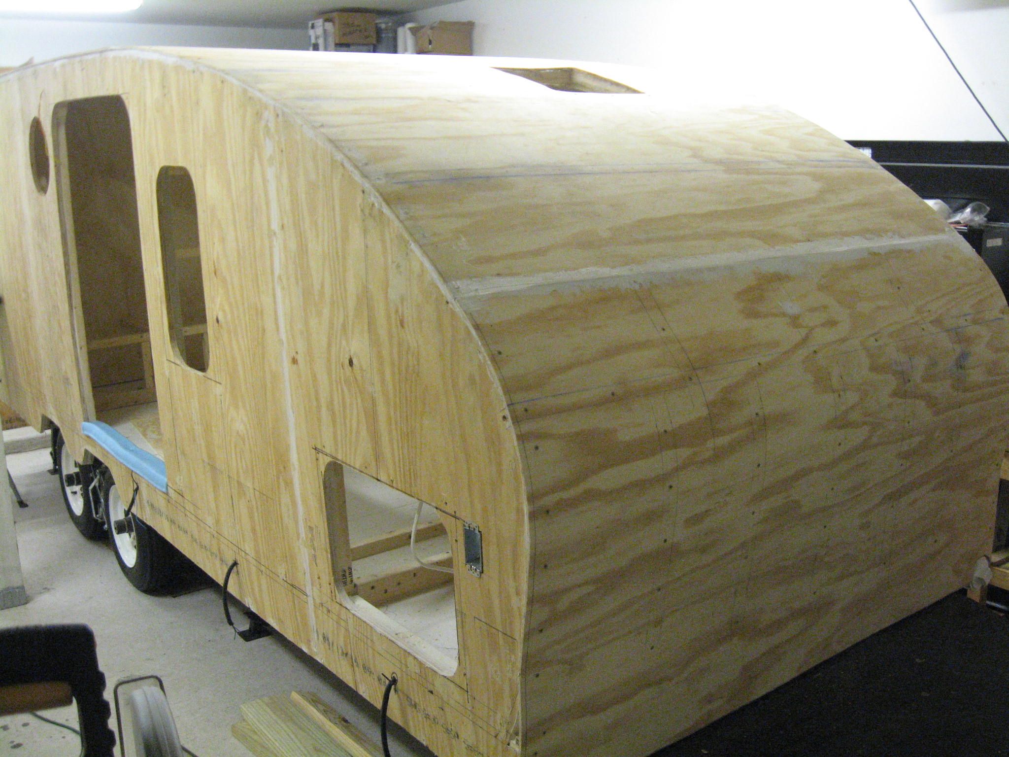 Tandem Axle Reverse Teardrop Camper (Harbor Freight) Instructables