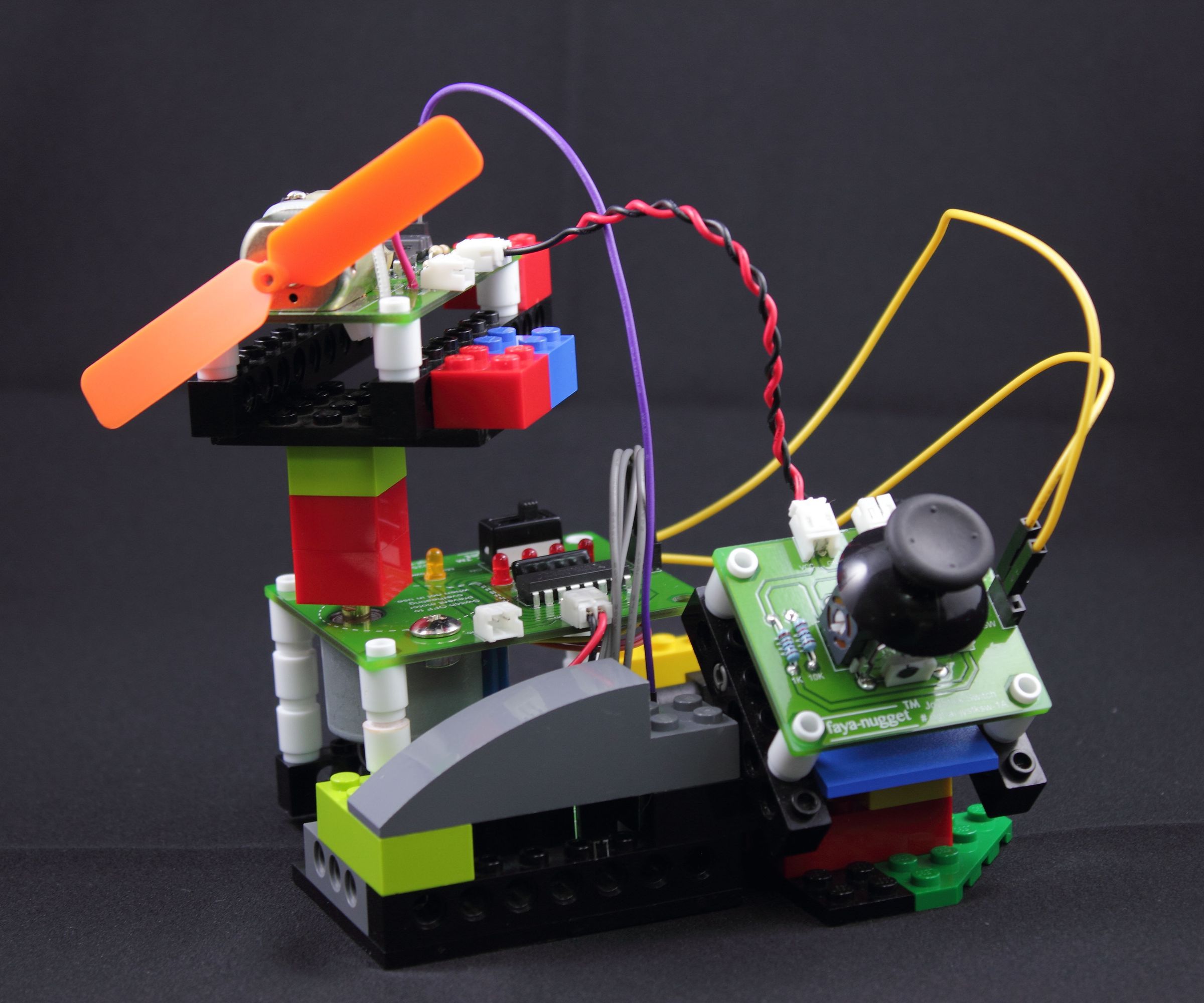 Build a Fan With LEGO and Faya-nugget