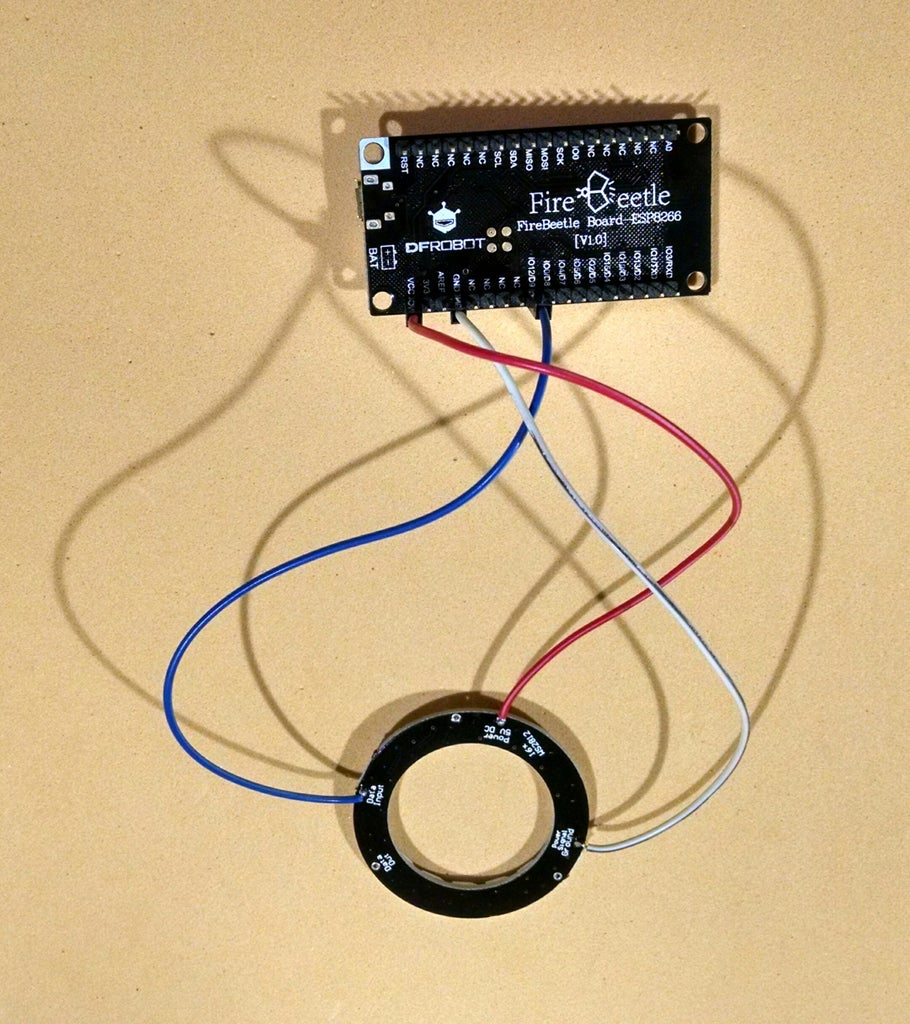 Circuit With Firebeetle Board