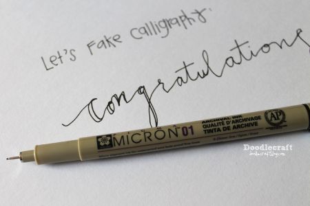 How to Fake Script Calligraphy! : 6 Steps (with Pictures) - Instructables
