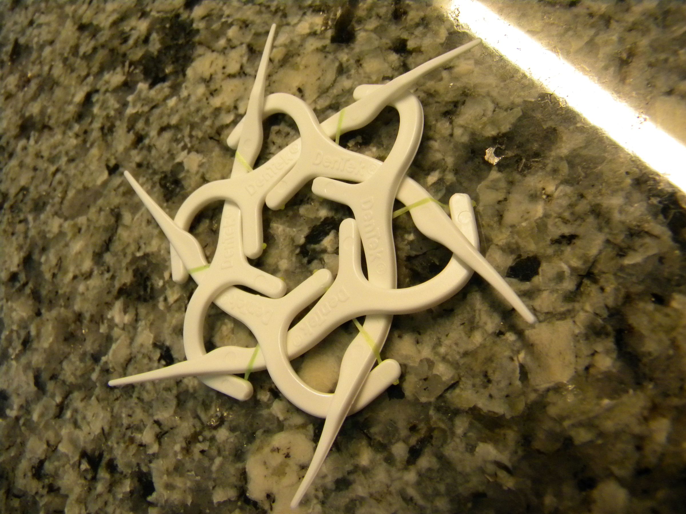 Floss Pick Ninja Star