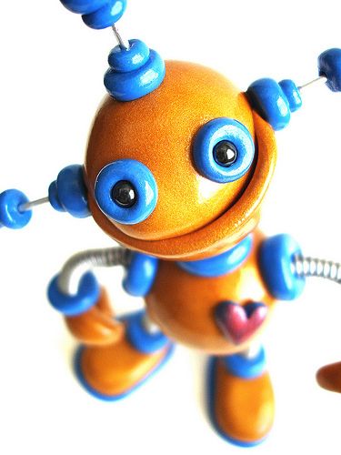 Robot Sculptures, sometimes Jiggly Wiggly always awesome