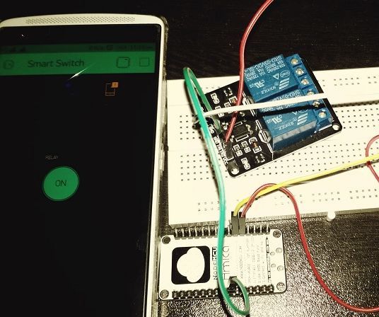 Control Switch Over Internet With BLYNK