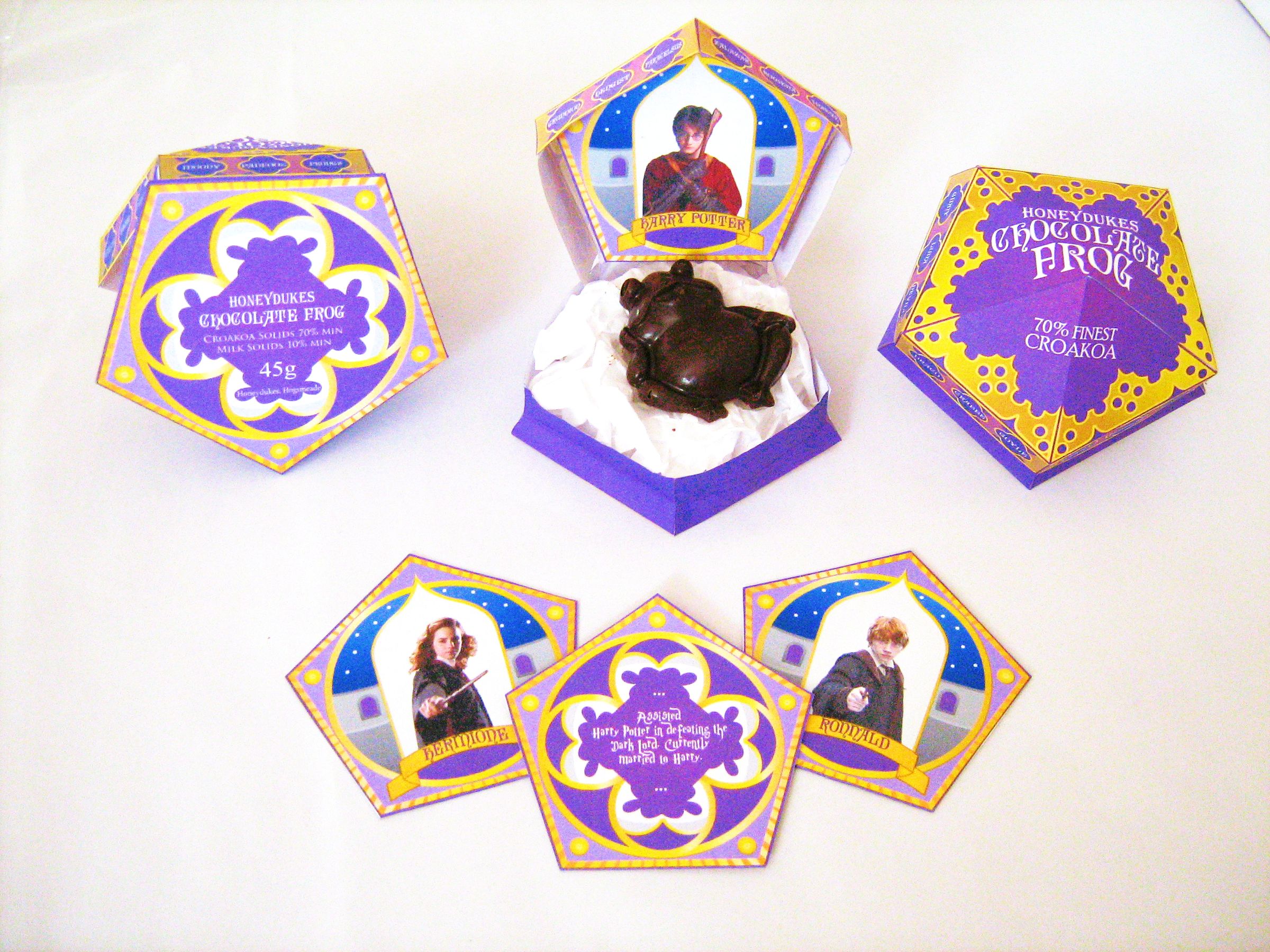 HoneyDukes Chocolate Frog Box (Harry Potter Birthday Party Favours)