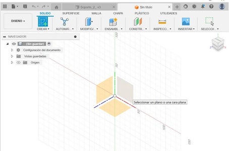 Creación Del Boceto Del Soporte 2