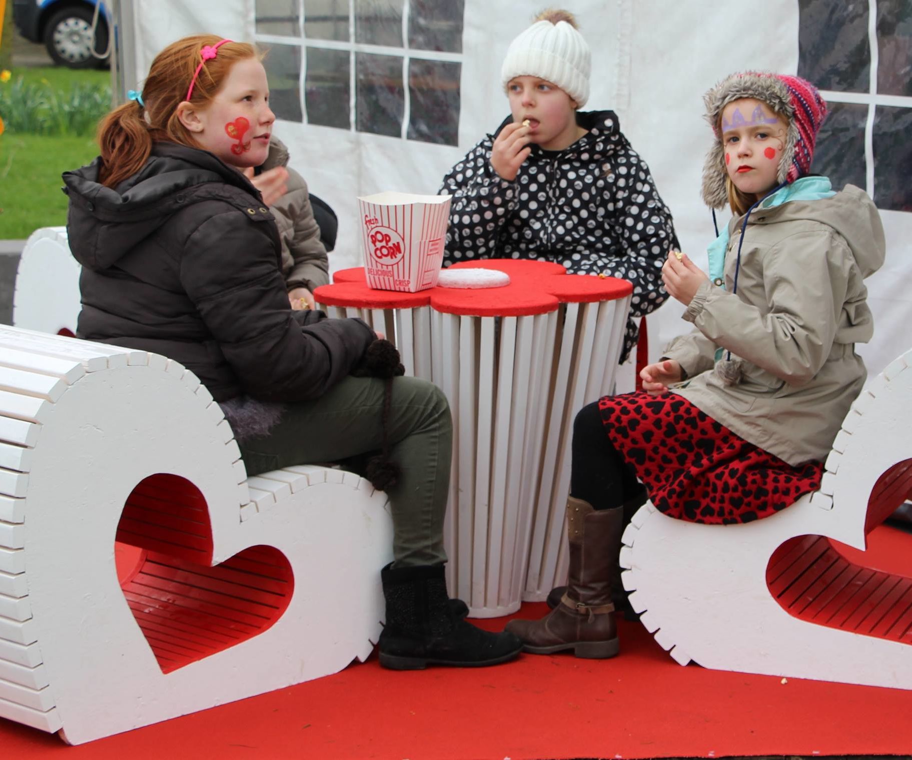 Heart Shaped Kids Seats