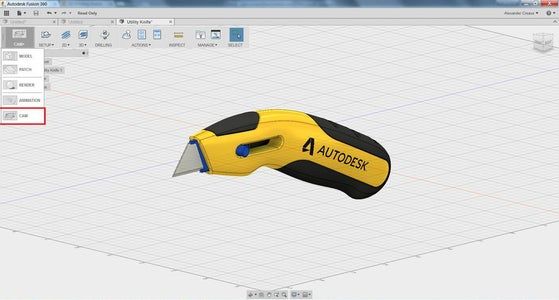 assignment model 3d Computer Aided Manufacturing