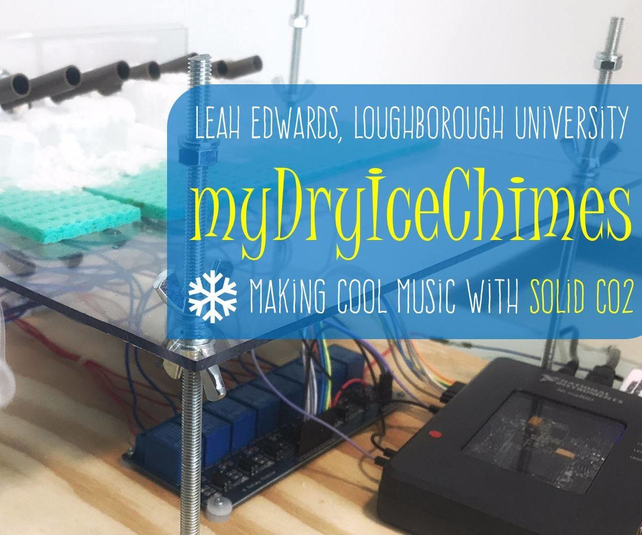 Robot to Make Cool Music With Dry Ice!