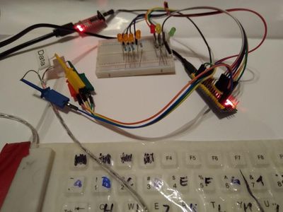 Use a PS/2 Keyboard in Microcontroller-projects : 5 Steps - Instructables