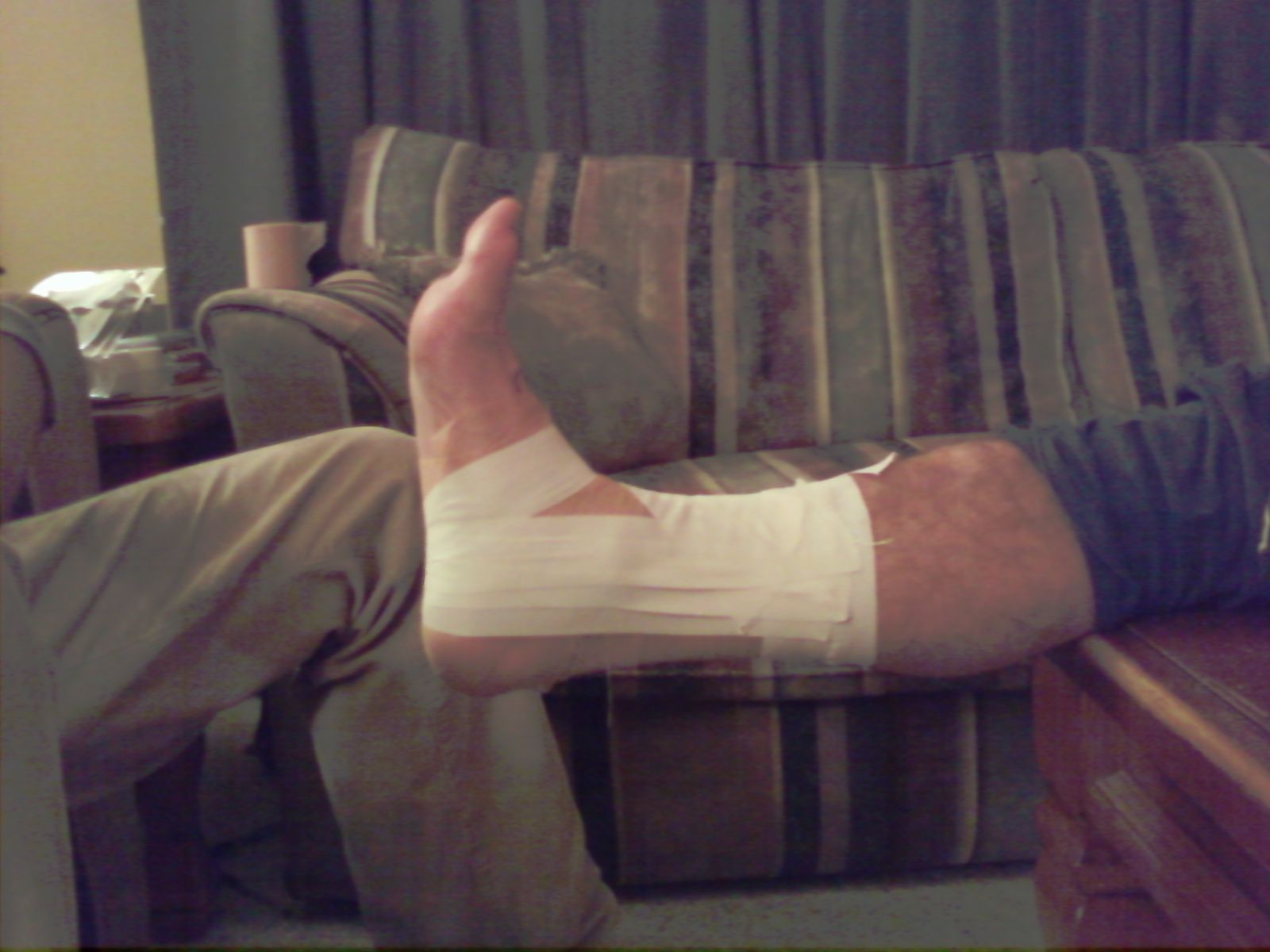 How to Tape an Ankle 14 Steps Instructables