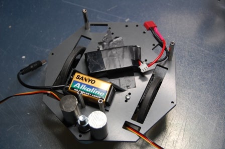 ASSEMBLING THE  ROBOT- FIRST FRAME