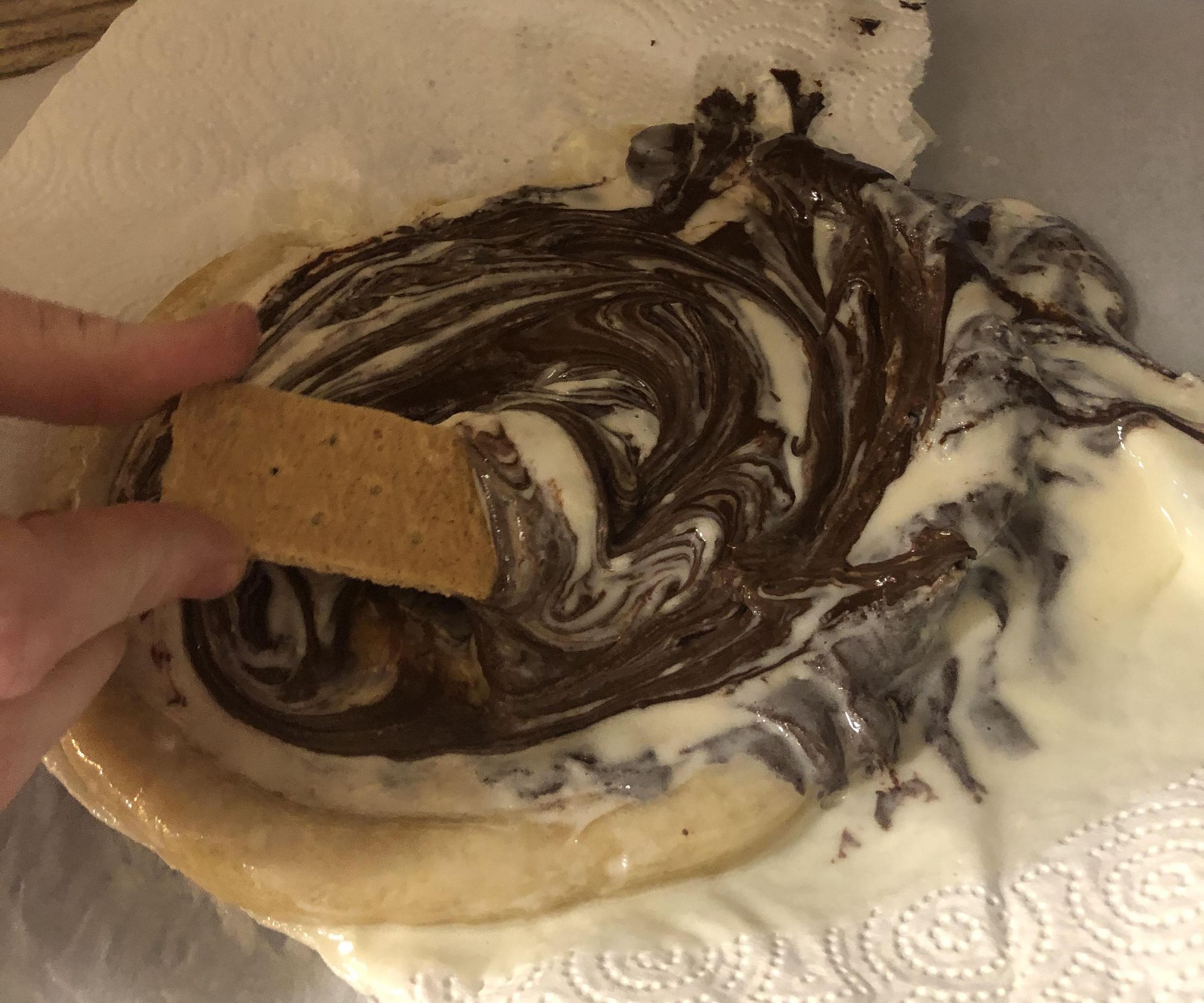 S'more Dip Pizza