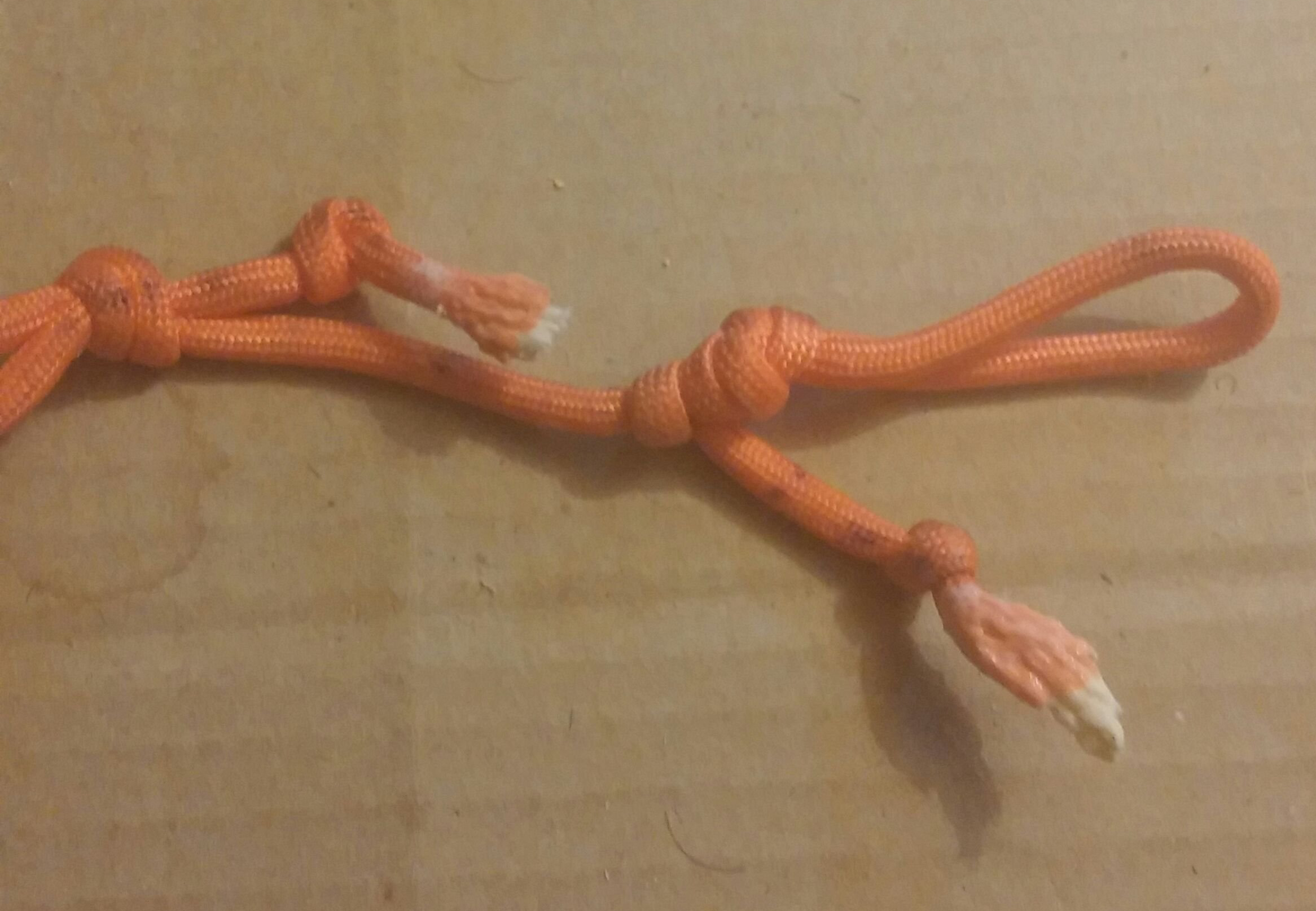 Glue to Seal Frayed Ends of Paracord Instructables